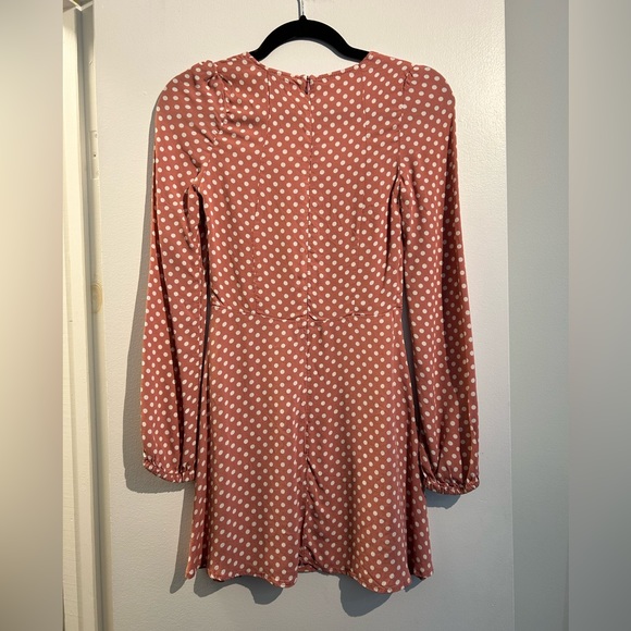 Flynn Skye polka dot pink mini dress - Picture 3 of 4